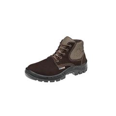 Bota Couro 41 Com Cardaço Café Nubuck - Ref.70032341- MARLUVAS