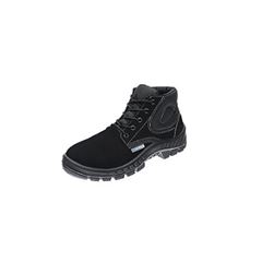 Bota Couro 38 Cano Baixo Preto Nubuck -  Ref.70045838 - MARLUVAS