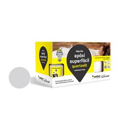 Rejunte Epóxi Superfácil 1kg Cinza Platina Quartzolit / REF. 0574.00020.0001CX