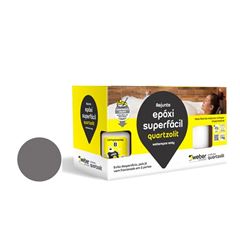 Rejunte Epóxi Superfácil 1Kg Preto Grafite Quartzolit / REF. 0574.00042.0001CX
