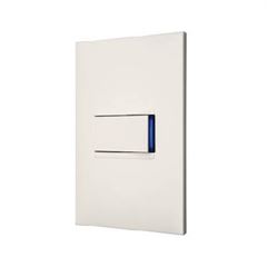 Interruptor 4x2 1 Tecla Simples 10A Plus+ Branco - Ref. 611110BC - PIAL
