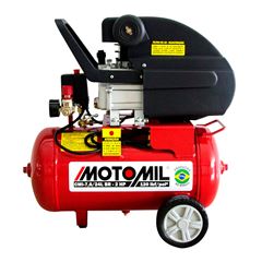Motocompressor Monofásico 2 HP Bivolt CMI 8,7 e 24 Litros - Ref. 00037811.9 - MOTOMIL