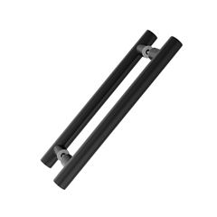 Puxador Inox 800mm Tubular Fosco Preto - Ref.76808 - STAM