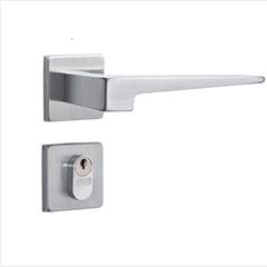 Fechadura WC Alavanca Roseta Quadrada 3200 Class Inox Escovado - Ref.39519 - STAM