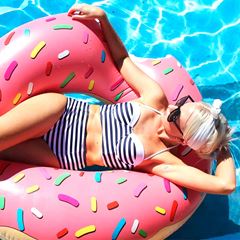 BOIA INFLAMAVEL ESPECIAL GIGANTE ANEL DONUT ROSA - REF.151700 - BELFIX