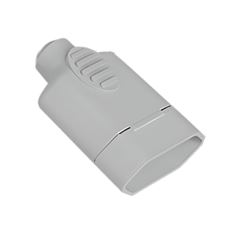 Plug Fêmea Bip 2P 10A Branco Ref. 1444 - ILUMI