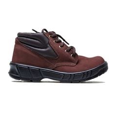 Bota Couro 37 Cadarco Monodensidade Nobuck Cafe - Ref. 582 - CABRITOS