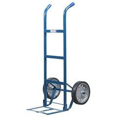 Carro de Carga em Aço 180kg Pneu Maciço 18A Azul - Ref. 00175 - METALOSA