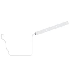 Suporte de Metal Dobrado Aquapluv Style 132mm Branco TIGRE / REF. 32208720