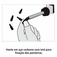 Chave de Fenda com 6 Ponteiras - Ref.43411/001 - TRAMONTINA