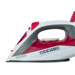 Ferro de Passar a Vapor e Seco com Base Antiaderente Spray 220v Rosa e Cinza BLACK & DECKER / REF. FX2200-B2