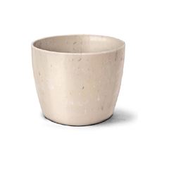 Cachepô Plástico Redondo Elegance Mini Travertino NUTRIPLAN / REF. 6101700