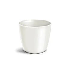 Cachepô Plástico Redondo Elegance Nº3,5 Branco NUTRIPLAN / REF. 610170402
