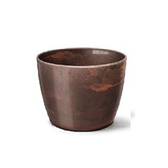 Cachepô Plástico Redondo Elegance Nº3,5 Café Imperial NUTRIPLAN / REF. 610170418