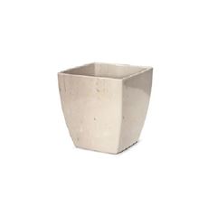 Cachepô Plástico Quadrado Elegance Nº3 Travertino NUTRIPLAN / REF. 610170619