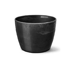Cachepô Plástico Redondo Elegance Nº2 Preto Onix NUTRIPLAN / REF. 610170231