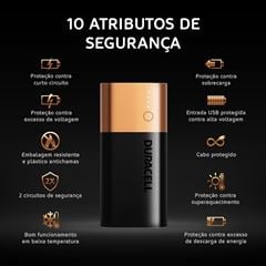 Carregador Portátil 2x 6700 Power Bank DURACELL / REF. 305013