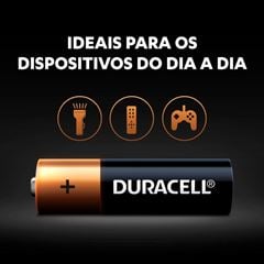 Pilha AA Alcalina 2 Unidades DURACELL / REF. 301709