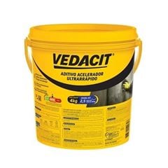 Aditivo Acelerador Ultrarrapido 4kg Incolor VEDACIT / REF. 147855