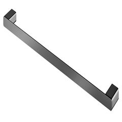 Porta Toalha Barra em Metal 60cm Flat Grafite Polido - Ref.00961348 - DOCOL