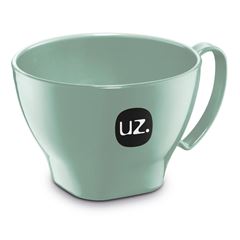 Cumbuca de Plástico Sólido 500ml com Alça Verde Menta - Ref.uz243-vem - UZ