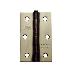 Dobradiça Aço 4 Cartela com 3 850 Ferro Zincado Oxidado Envernizado - Ref.94250 - SILVANA