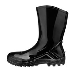 Bota Impermeável PVC 36 sem Forro Interno Preto MARLUVAS / REF. 700453
