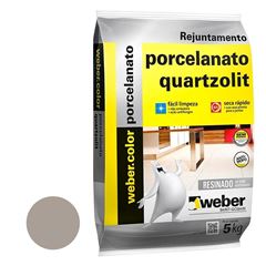 Rejunte Porcelanatos e Cerâmicas 5kg Cinza Outono - Ref.0110.00019.0030FD - QUARTZOLIT