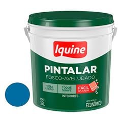 Tinta Vinil Acrílica Fosca 3,6L Pintalar Arara Azul IQUINE / REF. 79316001R