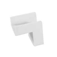 Cotovelo Sistema X 20x10 Interno Branco - Ref.6202 - ILUMI