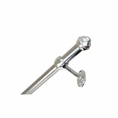 Kit Varão Prátiko Pro 19mm 3m Cromado - Ref. A0PK30E3.48 - BELLA ARTE