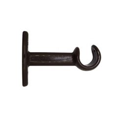 Suporte para Varão em Polipropileno Grosso Prátiko 28mm Imbúia - Ref. 5PK.7 - BELLA ARTE