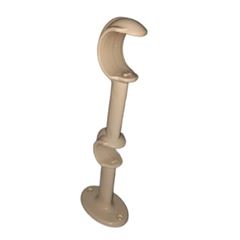 Suporte para Varão Duplo Grosso Prátiko 28/19mm Palha - Ref. 6PK.11 - BELLA ARTE