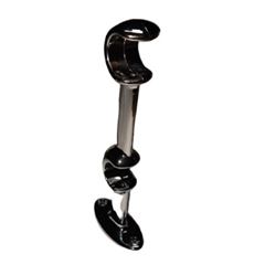 Suporte para Varão em Polipropileno Duplo Médio Prátiko 19/19mm Cromado - Ref. 4PK.48 - BELLA ARTE 