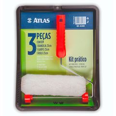 Kit Bandeja para Pintura Prático com 3 Peças ATLAS / REF. AT2001