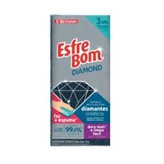 Esponja com 3 Peças Diamond Esfrebom Verde - Ref.BT4483 - BETTANIN