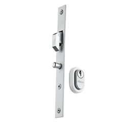Fechadura Externa para Porta de Correr Roseta 7100 Branca - Ref.92483 - SILVANA