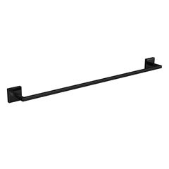 Porta Toalha em Metal Barra 60cm Clean Black Noir - Ref.2040.BL.060.CLN.NO - DECA