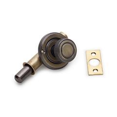 Fecho Zamac Batom Latão Oxidado - Ref. 1382 - ISERO