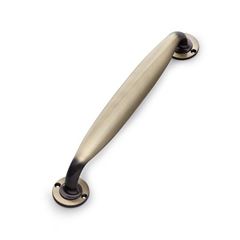 Puxador Zamac 30cm Grande Tipo Alça Latão Oxidado - Ref. 1681 - ISERO