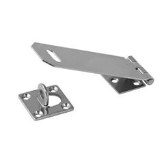 Ferrolho Chato 5 Galvanizado Reforçado com Porta Cadeado - Ref. 24C-FG - ISERO