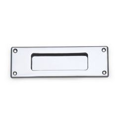 Puxador 50x150cm Concha Classic de Embutir Retangular Zamac Ferro Cromado - Ref. 26C-02 - ISERO