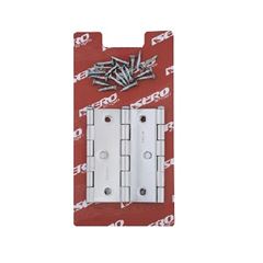 Dobradiça Inox 3 1/2 Pino Chato Polido - Ref. INOX11404 - ISERO