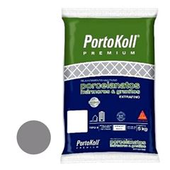 Rejunte para Porcelanato P- Flex 5kg Grafite PORTOKOLL / REF. 713706