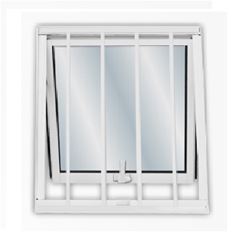 Máximo Ar em Alumínio 50x50 1 Seção com Grade Mini Boreal Soft Branco MGM / REF. 118881