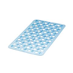 Tapete Plástico para Banho 48x32cm Primafer Azul ATLAS / REF. PR2616-1