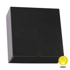 Arandela LED 4W Bivolt Quadrado Direct Flex 3000k Preto DILUX / REF. DI80894 