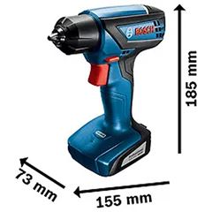 Furadeira e Parafusadeira 12V à Bateria GSR1000 Smart - Ref.06019F40E3-000 - BOSCH