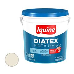 Tinta Acrílica Diatex Pinta Mais 15L Branco Gelo IQUINE / REF. 50300326