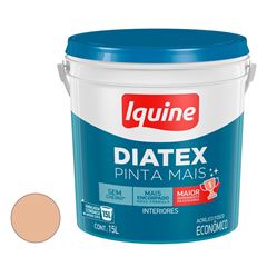 Tinta Vinil Acrílica Balde 15 Litros Diatex Pêssego - Ref. 50304226 - IQUINE